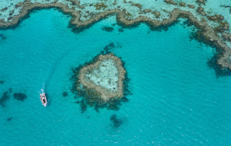 hamilton island heart reef